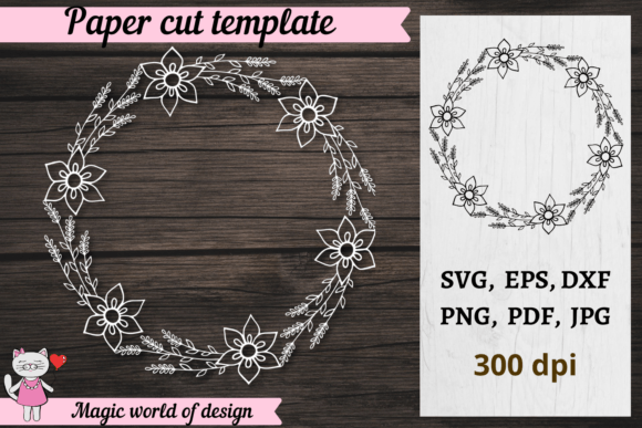 Download Leaf Wreath Cricut SVG Cut File, Paper - Cricut svg Collection