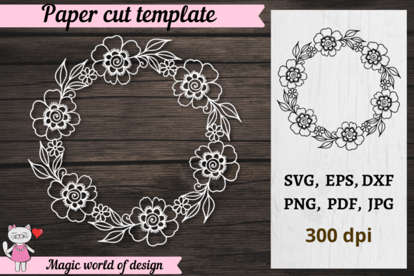 Download Leaf Flower and Wreath Cricut SVG - Premium Resources