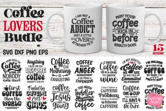Download Coffee Svg Bundle, Funny Coffee Quotes - Coffee svg Collection